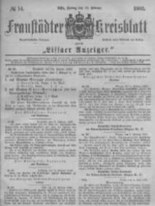 Fraustädter Kreisblatt. 1883.02.16 Nr14