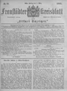 Fraustädter Kreisblatt. 1883.03.02 Nr18