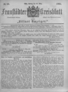 Fraustädter Kreisblatt. 1883.03.30 Nr26