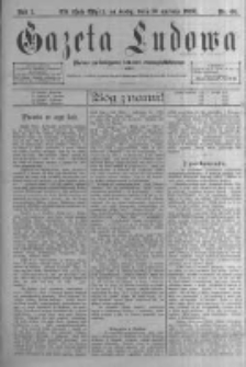 Gazeta Ludowa: pismo poświęcone ludowi ewangielickiemu. 1896.06.10 R.1 nr44