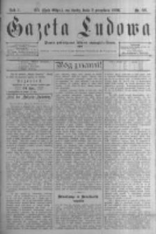 Gazeta Ludowa: pismo poświęcone ludowi ewangielickiemu. 1896.09.02 R.1 nr68