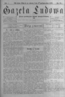 Gazeta Ludowa: pismo poświęcone ludowi ewangielickiemu. 1896.10.17 R.1 nr81