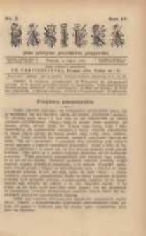 Pasieka : pismo poświęcone pszczelnictwu postępowemu 1900 nr2