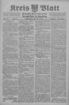 Kreis Blatt f&uuml;r den Kreis Neutomischeler zugleich Hopfenzeitung 1915.06.28 Jg.40 Nr75