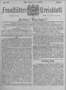 Fraustädter Kreisblatt. 1882.12.08 Nr98