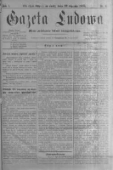 Gazeta Ludowa: pismo poświęcone ludowi ewangielickiemu. 1896.01.22 R.1 nr6