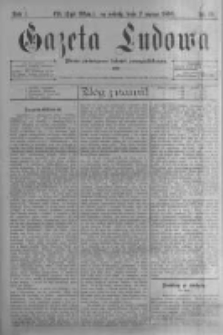 Gazeta Ludowa: pismo poświęcone ludowi ewangielickiemu. 1896.03.07 R.1 nr19