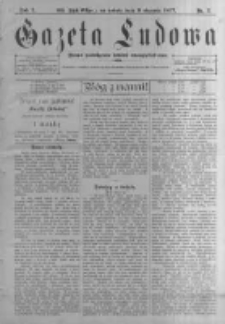 Gazeta Ludowa: pismo poświęcone ludowi ewangielickiemu. 1897.01.09 R.2 nr3