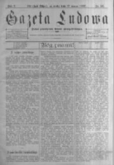 Gazeta Ludowa: pismo poświęcone ludowi ewangielickiemu. 1897.03.17 R.2 nr22