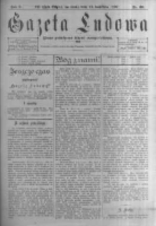 Gazeta Ludowa: pismo poświęcone ludowi ewangielickiemu. 1897.04.14 R.2 nr30