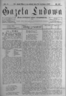 Gazeta Ludowa: pismo poświęcone ludowi ewangielickiemu. 1897.04.24 R.2 nr32