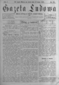 Gazeta Ludowa: pismo poświęcone ludowi ewangielickiemu. 1897.05.12 R.2 nr37