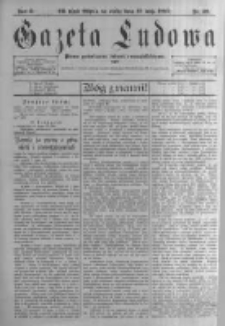 Gazeta Ludowa: pismo poświęcone ludowi ewangielickiemu. 1897.05.19 R.2 nr39