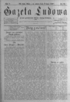 Gazeta Ludowa: pismo poświęcone ludowi ewangielickiemu. 1897.07.03 R.2 nr51