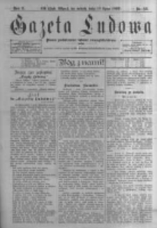 Gazeta Ludowa: pismo poświęcone ludowi ewangielickiemu. 1897.07.10 R.2 nr53
