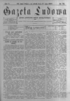 Gazeta Ludowa: pismo poświęcone ludowi ewangielickiemu. 1897.07.17 R.2 nr55
