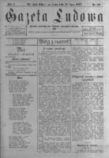 Gazeta Ludowa: pismo poświęcone ludowi ewangielickiemu. 1897.07.28 R.2 nr58