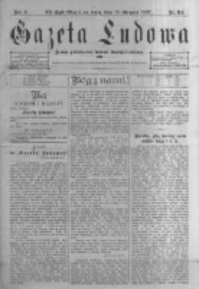 Gazeta Ludowa: pismo poświęcone ludowi ewangielickiemu. 1897.08.18 R.2 nr64