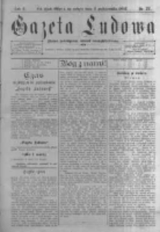 Gazeta Ludowa: pismo poświęcone ludowi ewangielickiemu. 1897.10.02 R.2 nr77