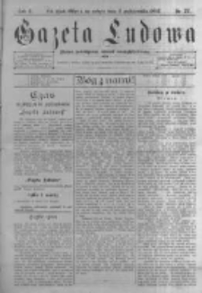 Gazeta Ludowa: pismo poświęcone ludowi ewangielickiemu. 1897.10.02 R.2 nr77