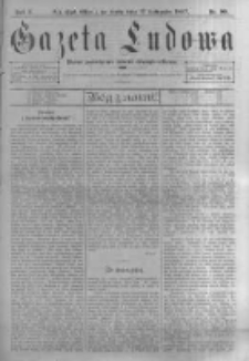 Gazeta Ludowa: pismo poświęcone ludowi ewangielickiemu. 1897.11.17 R.2 nr90