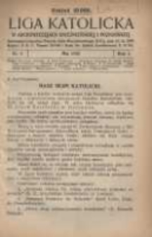 Liga Katolicka w Archidiecezji Gnieźnieńskiej i Poznańskiej 1925.05 R.3 Nr5