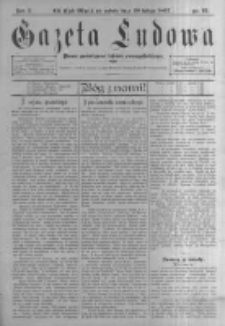 Gazeta Ludowa: pismo poświęcone ludowi ewangielickiemu. 1897.02.20 R.2 nr15