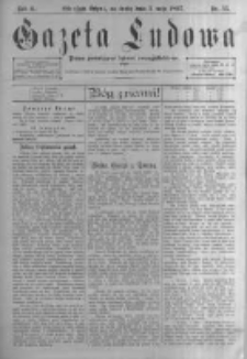 Gazeta Ludowa: pismo poświęcone ludowi ewangielickiemu. 1897.05.05 R.2 nr35