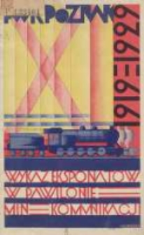 Wykaz eksponatów w pawilonie Ministerstwa Komunikacji : Powszechna Wystawa Krajowa w Poznaniu 1929r.