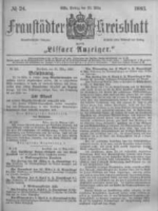 Fraust&auml;dter Kreisblatt. 1883.03.23 Nr24