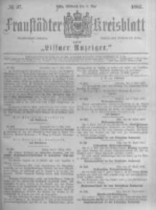 Fraustädter Kreisblatt. 1883.05.09 Nr37