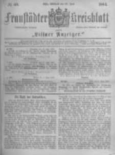 Fraustädter Kreisblatt. 1883.06.20 Nr49
