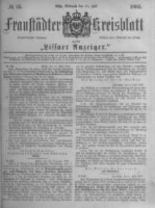 Fraustädter Kreisblatt. 1883.07.11 Nr55
