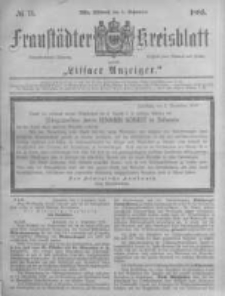 Fraust&auml;dter Kreisblatt. 1883.09.05 Nr71