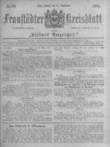 Fraustädter Kreisblatt. 1883.09.21 Nr76