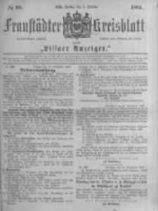 Fraustädter Kreisblatt. 1883.10.05 Nr80