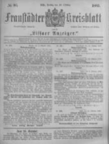 Fraustädter Kreisblatt. 1883.10.26 Nr86