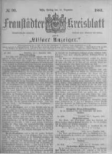 Fraustädter Kreisblatt. 1883.12.12 Nr99