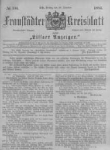 Fraust&auml;dter Kreisblatt. 1883.12.28 Nr104