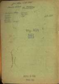 Wypisy z ksiąg metrykalnych parafii rzymskokatolickich archidiecezji gnieźnieńskiej, diecezji poznańskiej, wrocławskiej, włocławskiej, później kalisko-kujawskiej, z lat 1615-1875, z akt hipotecznych sądów w Kępnie i Gnieźnie z lat 1763-1920 oraz z herbarza