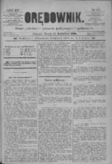 Orędownik: pismo poświęcone sprawom politycznym i sp&oacute;łecznym 1885.04.29 R.15 Nr97
