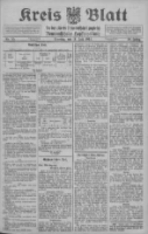 Kreis Blatt f&uuml;r den Kreis Neutomischeler zugleich Hopfenzeitung 1911.07.11 Jg.30 Nr55