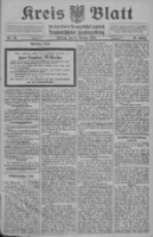 Kreis Blatt f&uuml;r den Kreis Neutomischeler zugleich Hopfenzeitung 1911.10.06 Jg.30 Nr80