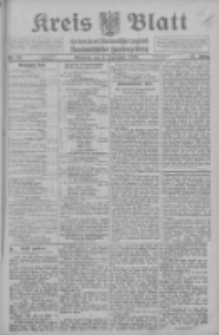 Kreis Blatt f&uuml;r den Kreis Neutomischeler zugleich Hopfenzeitung 1913.09.03 Jg.32 Nr79