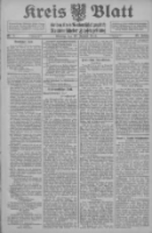 Kreis Blatt f&uuml;r den Kreis Neutomischeler zugleich Hopfenzeitung 1914.01.12 Jg.38 Nr5