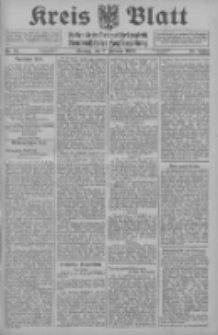 Kreis Blatt f&uuml;r den Kreis Neutomischeler zugleich Hopfenzeitung 1914.02.02 Jg.38 Nr14