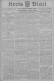 Kreis Blatt f&uuml;r den Kreis Neutomischeler zugleich Hopfenzeitung 1914.02.25 Jg.38 Nr24