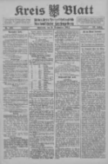 Kreis Blatt f&uuml;r den Kreis Neutomischeler zugleich Hopfenzeitung 1914.09.09 Jg.38 Nr106