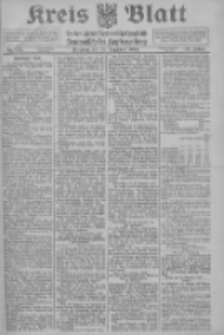 Kreis Blatt f&uuml;r den Kreis Neutomischeler zugleich Hopfenzeitung 1914.12.30 Jg.38 Nr152