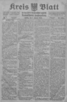Kreis Blatt für den Kreis Neutomischeler zugleich Hopfenzeitung 1916.01.07 Jg.41 Nr3
